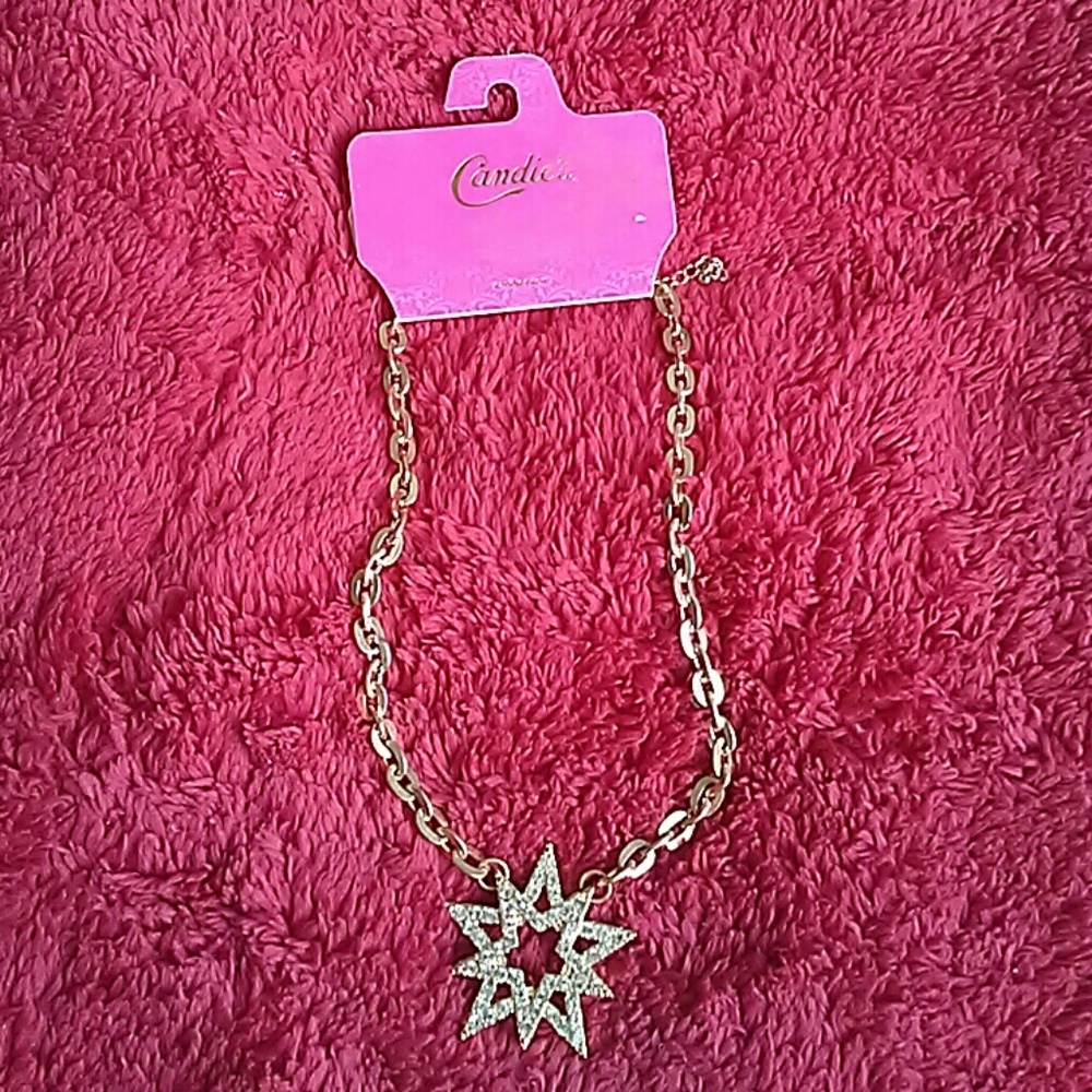 Star gold Necklace